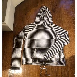 Super comfy striped hoody